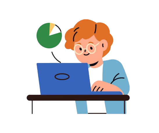 Μαθητής που γράφει κώδικα